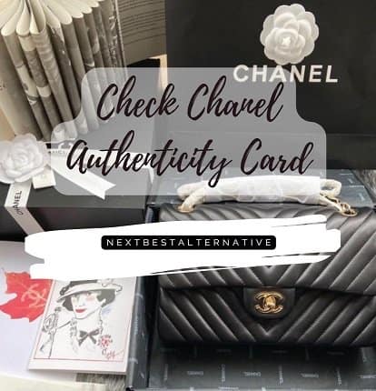 Check Chanel Authenticity Card 2024: How to Verify Your Chanel Purchase