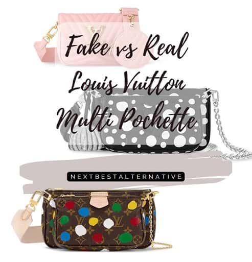 Fake vs Real Louis Vuitton Multi Pochette 2024: How to Spot the Differences