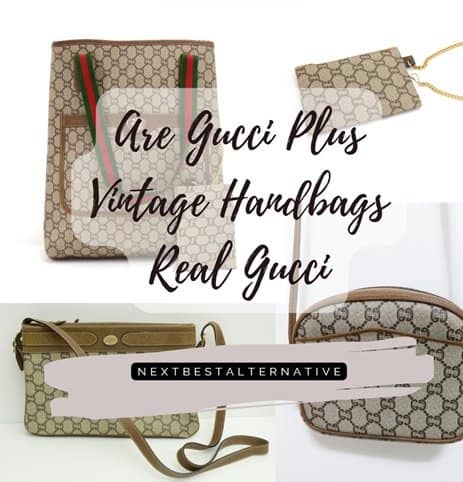 Are Gucci Plus Vintage Handbags Real Gucci