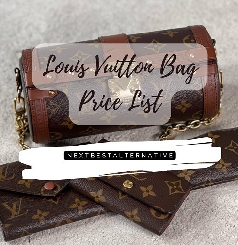 Louis Vuitton Bag Price List