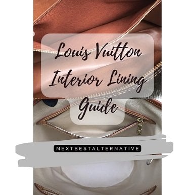 Louis Vuitton Interior Lining 2024: What Do Real Louis Vuitton Bags Look Like Inside