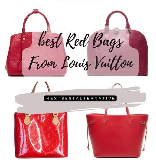 Red Bags From Louis Vuitton