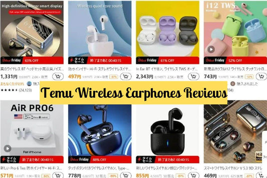 Temu Wireless Earphones Reviews