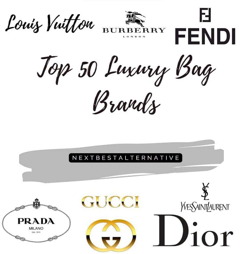 List of Top 50 Luxury Bag Brands