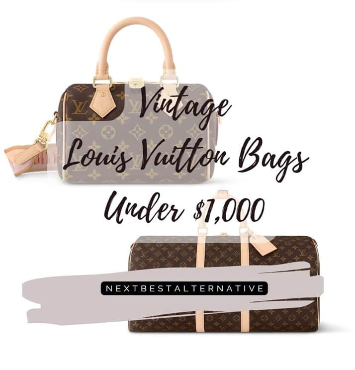 Women vintage louis vuitton bags under $1000