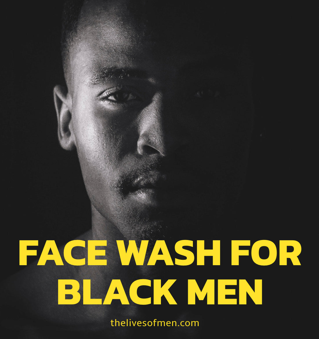 face wash for black men