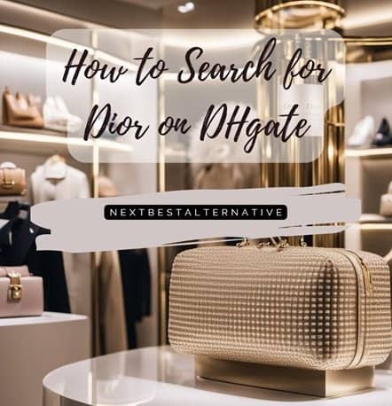 how to search for dior on dhgate