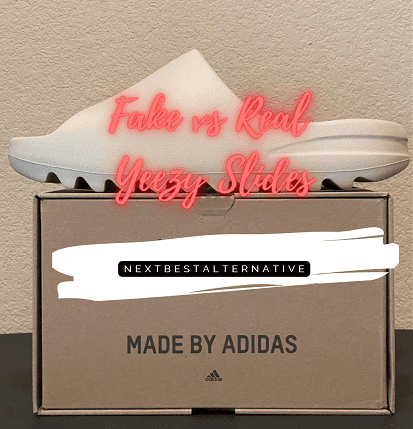 Real vs. Fake Adidas Yeezy Slides