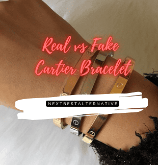 Real vs Fake Cartier Bracelet