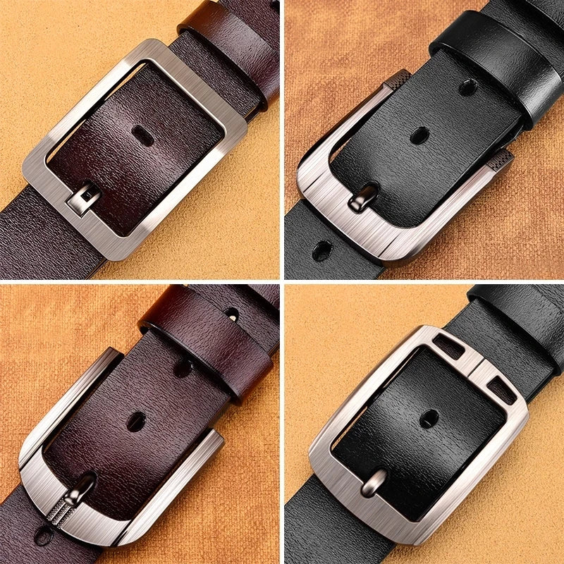 High-Quality Leather Men's Belt