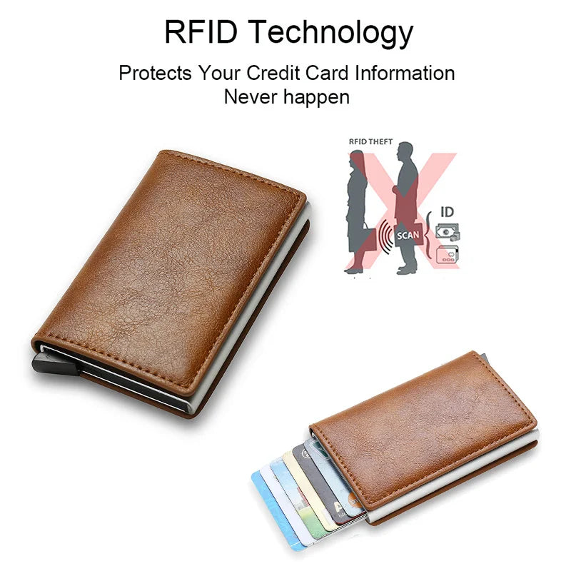 Custom RFID Carbon Fiber Card Holder
